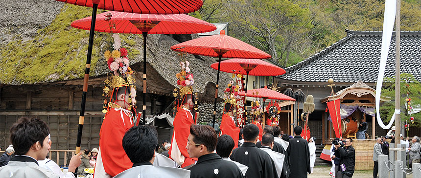 能生白山神社春季大祭