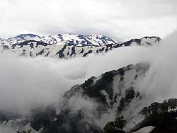 白鳥山山頂から