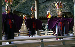 春季大祭の舞楽